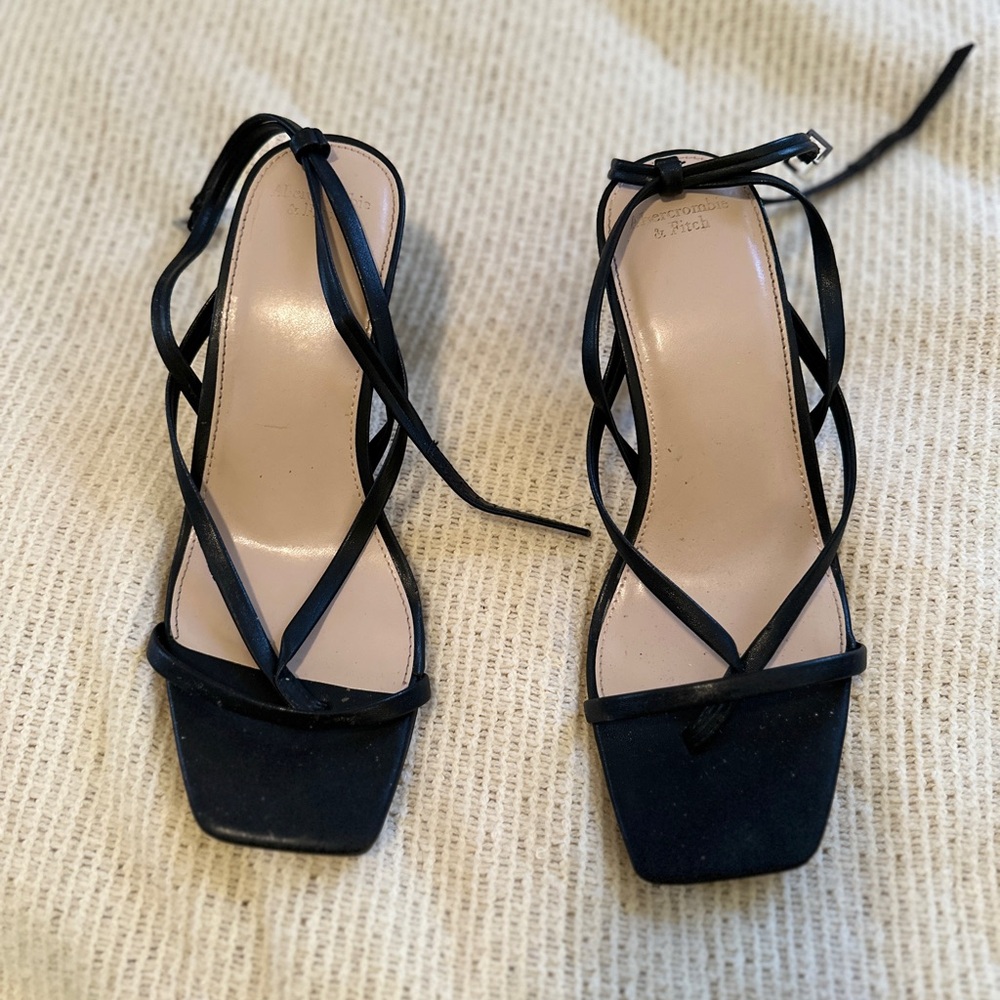 Abercrombie and Fitch Black Heel